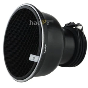 Reflector zoom Haoge 2 + Juego de rejilla de panal para cabezal Profoto B1 B1X B10 D1 D2 - Imagen 1 de 11
