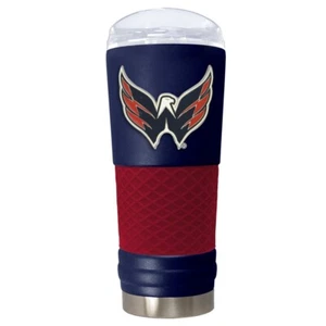 WASHINGTON CAPITALS 24 OZ. STAINLESS STEEL VACUUM INSULATED TRAVEL COFFEE MUG - Picture 1 of 1