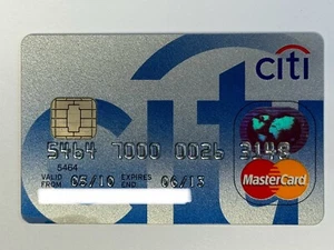 Citibank Credit Card▪️Greece▪️Expired in 2013▪️Collectible Only▪️Chip - Picture 1 of 3