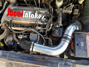 Black Air Intake Kit & Filter For 02-05 Chevy Cavalier 2.2L L4 Ecotec - Bild 1 von 3