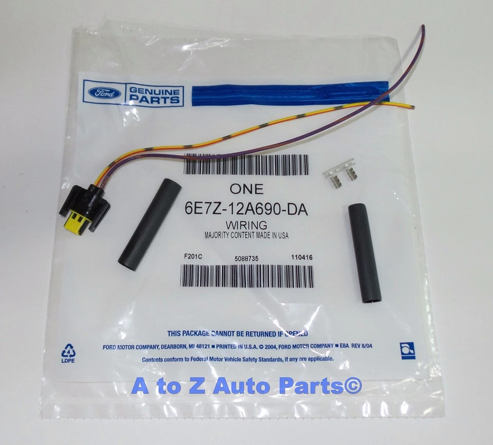 Ford Super Duty F250 F350 F450 F550 P-Stroke Diesel IPR VGT Solenoid Wiring,OEM - Image 1 of 1