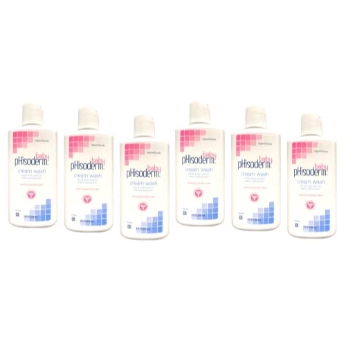 4x pHisoderm Baby Tear- Cream Wash Powder Fresh Scent 8 Oz