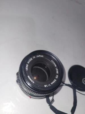 canon 50mm 1:1.8 Camera Lens No Scratches  - Image 1 of 4