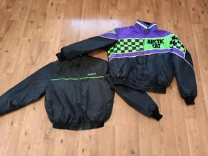 VINTAGE TEAM ARCTIC CAT RACING JACKET W/ INNER LINER JACKET  Size XL - Picture 1 of 17