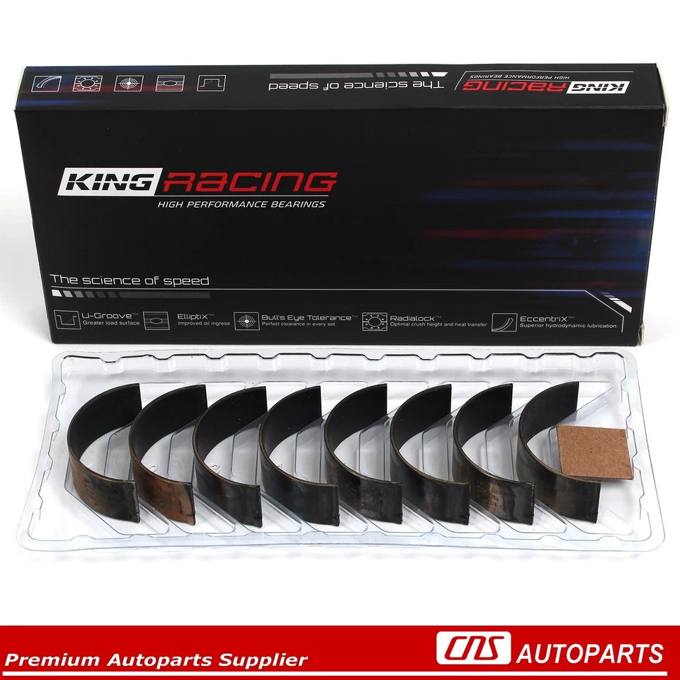 KING Race Performance Rod Bearing Set Honda B20A5 B21A1 F20C1 F22C1 H22A4 S2000 Foto 1 de 1