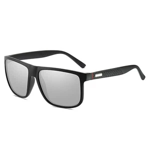 Elegantes gafas de sol Cool negro mate lentes plata espejo 5416 plata - Imagen 1 de 6