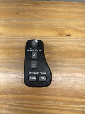 Оригинальный переключатель информации и управления диммером фар 01–05 Pontiac Aztek 12199281 - Изображение 1 из 4