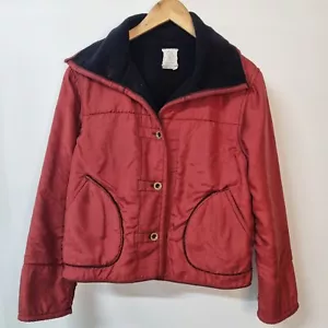 Barbara Balluffi Silk Fleece Lined Jacket Lagenlook Art To Wear Sz 1 S M - Picture 1 of 7