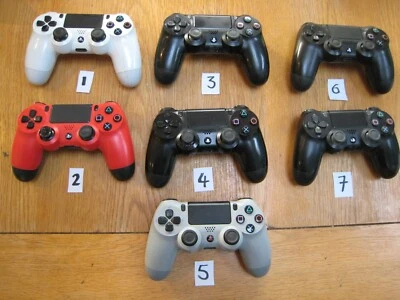 CONTRÔLEUR SANS FIL SONY PLAYSTATION 4 AUTHENTIQUE OFFICIELLE - AU CHOIX - Photo 1/4