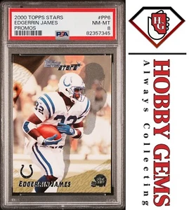 EDGERRIN JAMES PSA 8 2000 Topps Stars Pre-Production Promo #PP6 - Bild 1 von 2