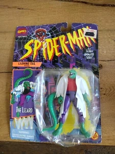 Marvel Spider-Man Animated Series: The Lizard with Lashing Tail / Toy Biz 1996   - Picture 1 of 6