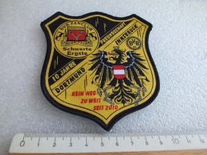 BVB BORUSSIA DORTMUND - Aufnäher - FAN CLUB - DORTMUND - INNSBRUCK - Nr.6 - Bild 1 von 2