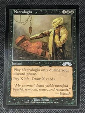 1x MTG Exodus ** Necrologia ** English (NM)