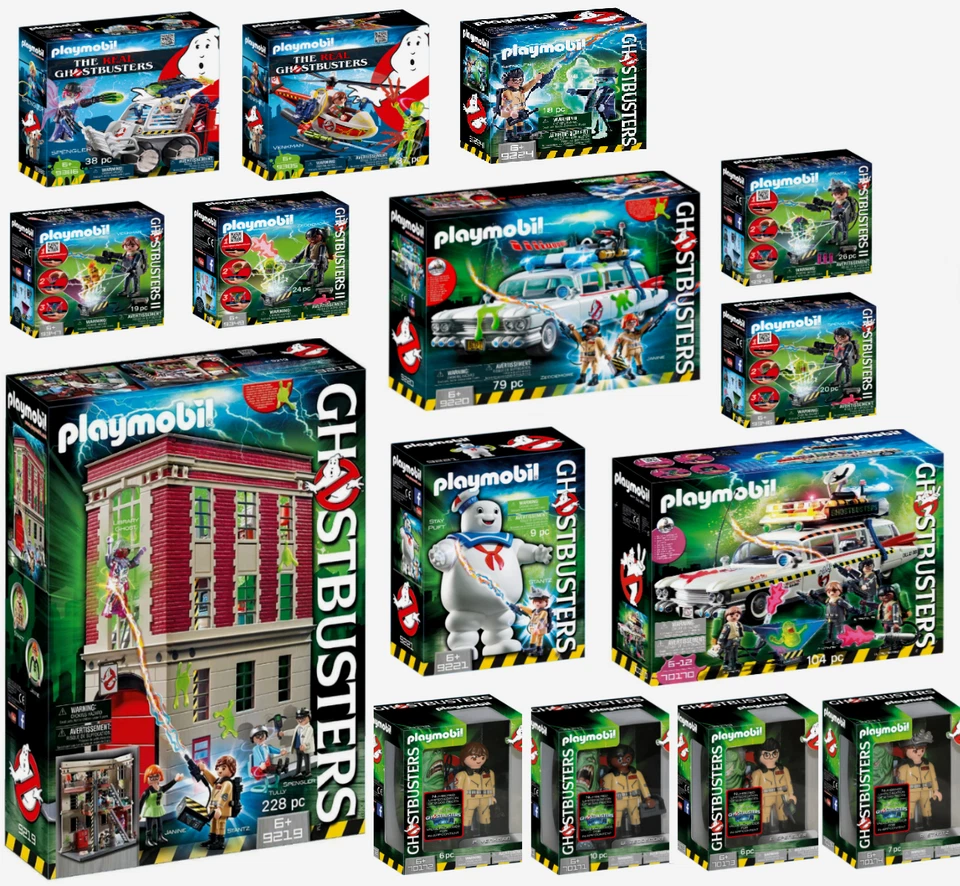 PLAYMOBIL Ghostbusters Ecto Ghostbuster Ghostbuster Ghost Car Guard Ecto-1A - Image 1 of 1