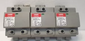 LOT BY 3 PIECES PHOENIX CONTACT VAL-MB-T1/T2 VALVETRAB - Picture 1 of 7