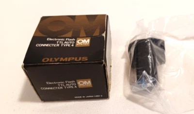 Olympus Flash Electrónico TTL Conector Automático Tipo 4 Olympus OM Nuevo En Caja Foto 1 de 4