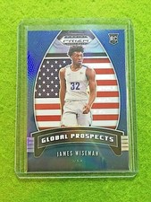 JAMES WISEMAN BLUE PRIZM ROOKIE CARD # /199 SP MEMPHIS RC WARRIORS 2020 Prizm DP