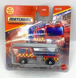 41232 MATCHBOX / MBX 2025 / 13/125 BLAZE BLASTER III POMPIER - Imagen 1 de 1