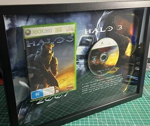 Halo 3 Xbox Game in shadow box Wall Art - Picture 1 of 11