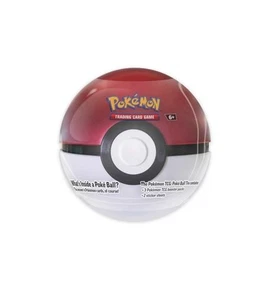 Pokémon TCG Pokéball Tin Neu/Factory Sealed - 3 Booster Packs A24 - Bild 1 von 1