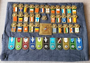 Football UEFA,Football clubs of the USSR 45 USSR Soviet russian badges pins - Picture 1 of 12