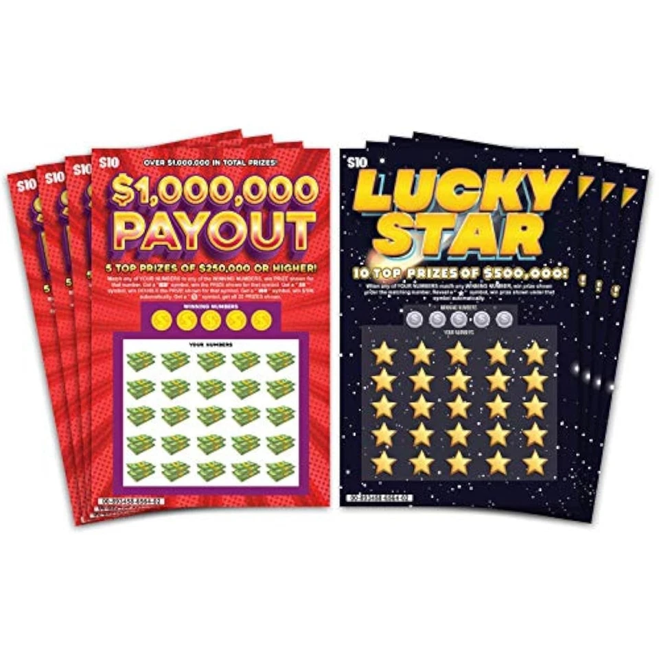 10 Pack Pregnancy Announcement Scratch Off Fake Lottery Tickets, Funny - Image 1 of 1
