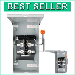 Durable 100A Transfer Switch for Home Power - Seamless Utility and Generator Use - Picture 1 of 9