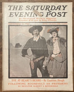 Saturday Evening Post - Sept 10, 1904 - w/Preston Cover - Picture 1 of 8