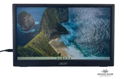 Acer PM161Q 15.6" Full HD 1920x1080 USB-C Portable IPS Display Monitor w/ Case - Image 1 of 4