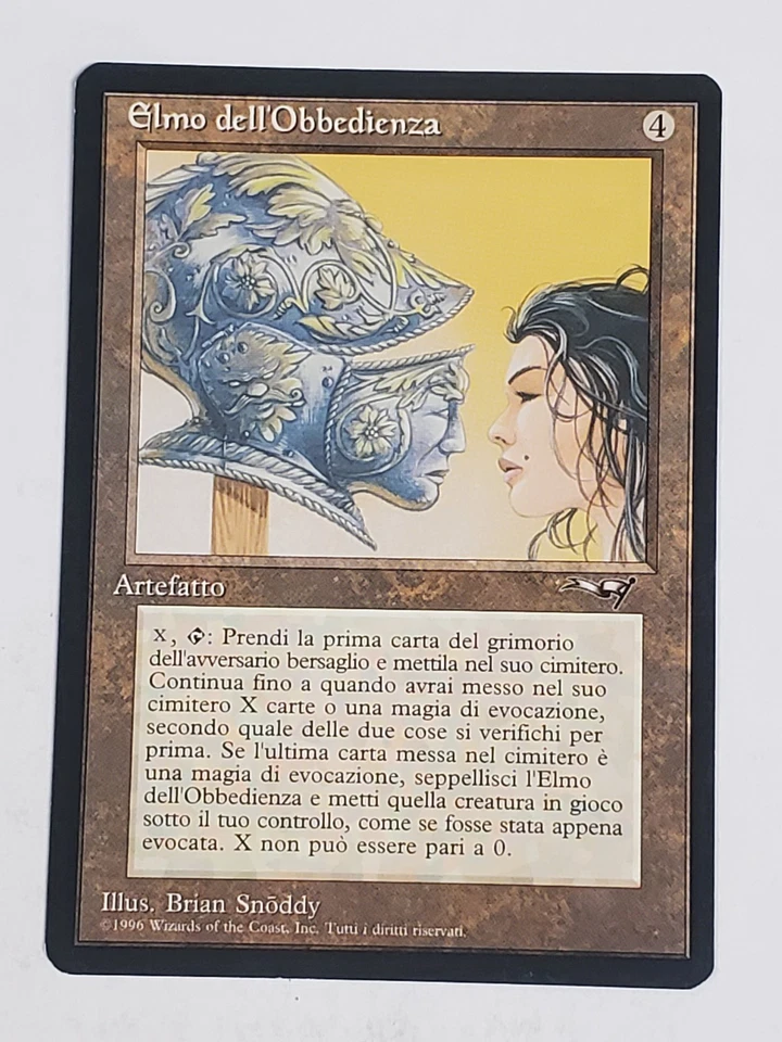 MTG Helm of Obedience (Italian Alliances/Artifact/R) - BGM - Image 1 of 4