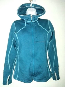 EMS Women's Hiking Zip Up Thermal Hoodie w/Polartec- SM-**Tiny Hole Back L Arm** - Picture 1 of 14
