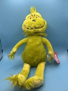 Kohls Cares The Grinch Stole Christmas Plush 19” NEW w TAGS Green - Picture 1 of 5