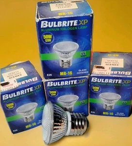 (4) BulbriteXP EXN 50w 120v E26 Base Light Bulbs - Picture 1 of 6