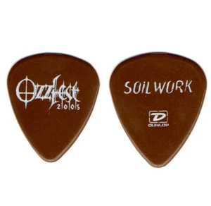 Selección de guitarra OzzFest 2005 SOILWORK Dunlop Brown Ozzy Osbourne's Rock & Roll Tour - Imagen 1 de 3