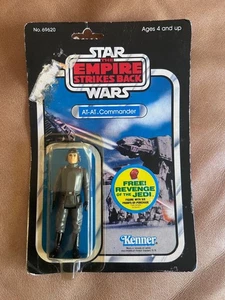AT-AT Commander Star Wars Vintage 1982 Kenner Action Figure No. 69620 - Picture 1 of 6