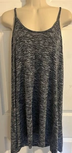 Women’s American Eagle Outfitters Cute Bluish Flutter Dress Sleeveless Size M - Picture 1 of 5