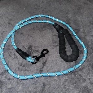 Hundeleine 5 Fuß blau - Bild 1 von 1