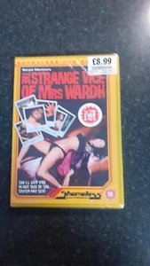 Das seltsame Laster der Mrs Wardh [18] DVD - Kostenlose Lieferung innerhalb Großbritanniens - Bild 1 von 3