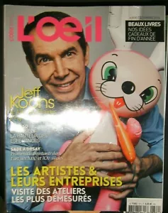 L'oeil N° 674 Jeff Koons Musée Picass Hokusai Viollet Le Duc Sade Art brut ART - Imagen 1 de 1