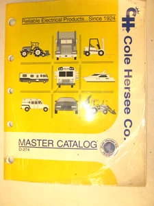 Electrical Products Master Catalog, 154 pages, COLE HERSEE # D-272 - Picture 1 of 4
