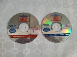 Reader Rabbit Personalized Math Ages 6-9 Award Winning Learning Company 2 Discs - Picture 1 of 3