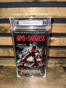 Army Of Darkness 1993 VHS IGS Graded 8 NM Bruce Campbell MCA UNIVERSAL - Picture 1 of 5