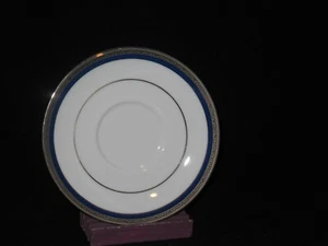 Platillo Charter Club Moda Buffet Platino Solo Macy's Azul Cobalto Fasion - Imagen 1 de 3