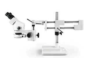 Parco Scientific 7X-45X Binokular Zoom Stereomikroskop mit 144-LED Ringlicht - Bild 1 von 4