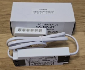 Sycamore Led Driver Power Supply 12v 15w 6 Ports New SY9739B, SNP15-12VF-1 - Picture 1 of 1