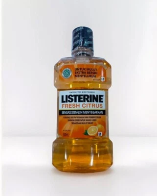 Listerine Ultraclean Fresh Citrus Mouthwash 16 oz. In Stock  Ships Next Day - Image 1 of 2