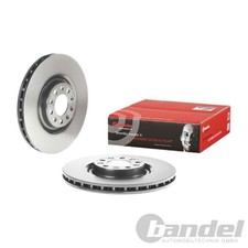 2x BREMBO BRAKE DISCS 330 mm INTERNAL VENTILATED FRONT FITS ALFA ROMEO GIULIA