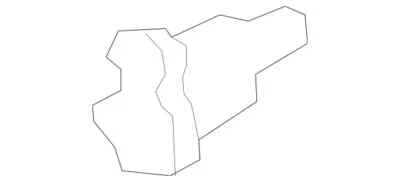 OEM 0009887811 Mercedes Benz CLK55 AMG CLK320 2003-2009 Glove Box Door Bumper - Изображение 1 из 3