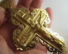 Pectoral Crucifix for Bishops and Priest - Gold plated over brass - 308
