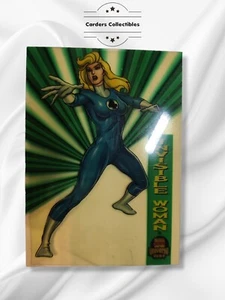1994 Fleer Marvel Cards Invisible Girl Suspended Animation Clear Collectors Card - Picture 1 of 1